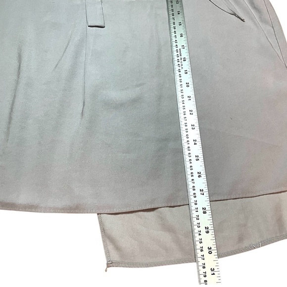 MIA INSPIRATION Cotton Blend Open Back Long Sleeve 1/2 Button Collared Shirt L - Picture 8 of 11